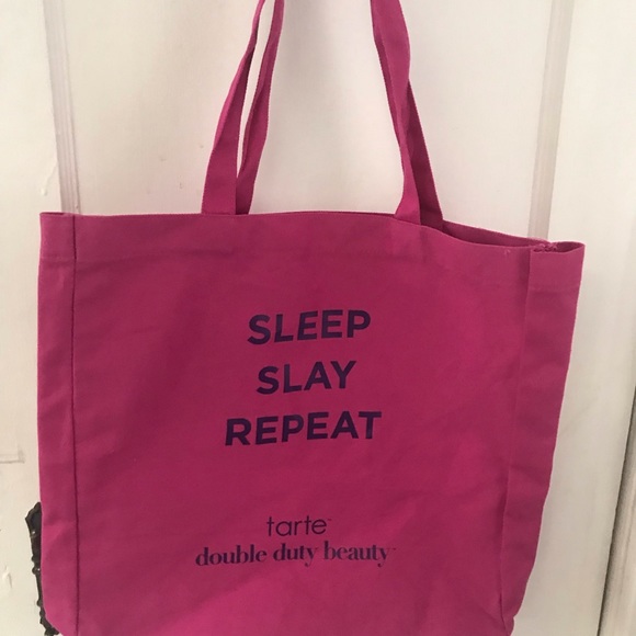 tarte Handbags - Pink Tarte Beauty Bag